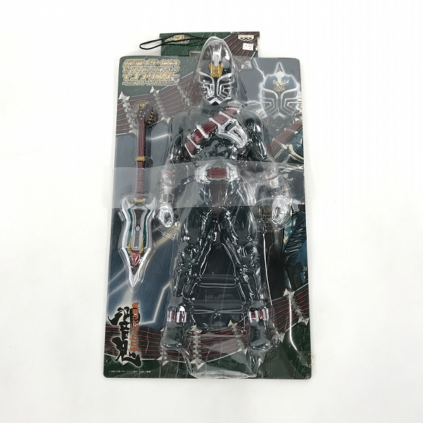 実際に弊社で買取させて頂いた【未開封】バンプレスト 仮面ライダー響鬼 ビッグサイズソフビフィギュア インブリスター ヒビキ/イブキ/トドロキ 4点セットの画像 5枚目