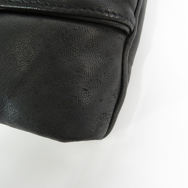 実際に弊社で買取させて頂いたSchott/ショット MOTORCYCLE DOWN JACKET レザー ダウンジャケット 3101034/XLの画像 8枚目