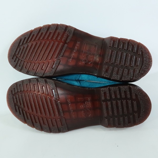 実際に弊社で買取させて頂いたDr.MARTENS/ドクターマーチン SNAFFLE LOAFER/スナッフル ローファー ターコイズ 27425440/UK9の画像 2枚目