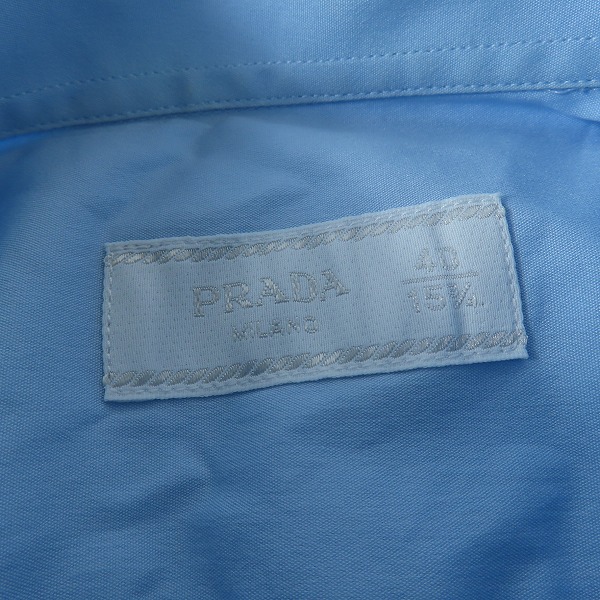 実際に弊社で買取させて頂いたPRADA/プラダ 2018 B.D.S/S SHIRTS/ボタンダウン 半袖シャツ UCS161/40の画像 2枚目