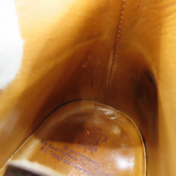 実際に弊社で買取させて頂いたTrickers/トリッカーズ ウィンストン チャッカブーツ 7468/7.5の画像 6枚目