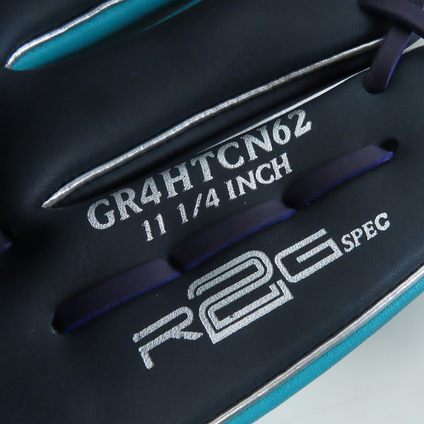 実際に弊社で買取させて頂いたRawlings/ローリングス HYPER TECH COLOR SYNC 軟式/内野手/右投げ用 グローブ GR4HTCN62 の画像 6枚目