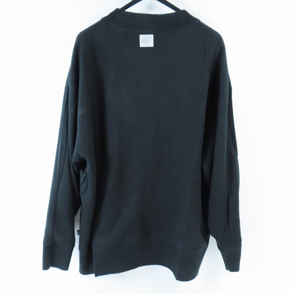 実際に弊社で買取させて頂いた【未使用】glamb/グラム Orient Reversible Cardigan オリエントリバーシブルカーディガン GB0423-KNT10/Sの画像 3枚目