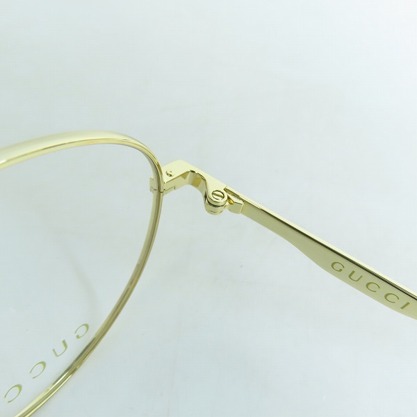実際に弊社で買取させて頂いたGUCCI /グッチ アレッサンドロ・ミケーレデザイン /眼鏡/メガネフレーム/GG0337Oの画像 4枚目
