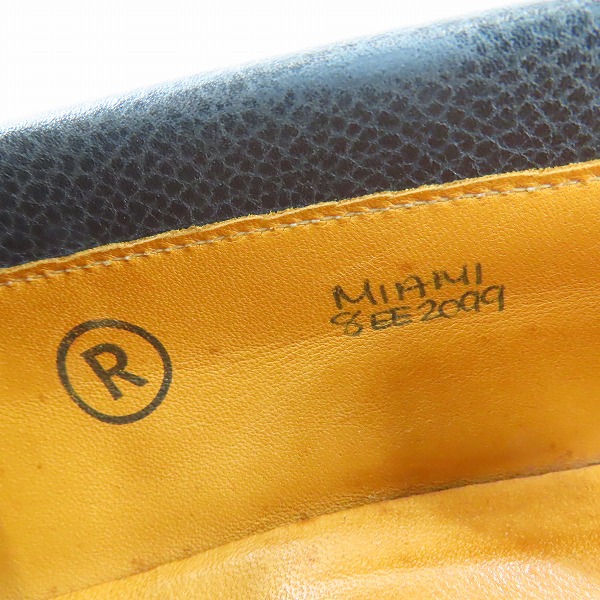 実際に弊社で買取させて頂いたJohn Lobb/ジョンロブ MIAMI/マイアミ レザーローファー 14980/8EEの画像 5枚目