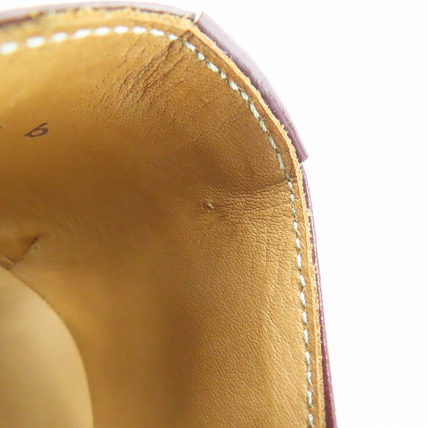 実際に弊社で買取させて頂いたGLADHAND×REGAL/グラッドハンド×リーガル サドルシューズ 606S DBR/26の画像 6枚目