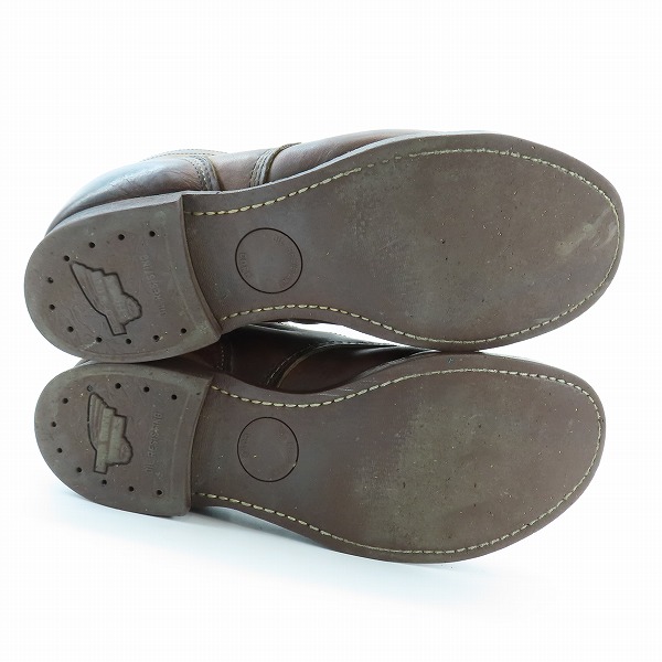 実際に弊社で買取させて頂いたRED WING/レッドウィング IRON RANGER/アイアン レンジャー ワークブーツ 8111/10.Dの画像 2枚目