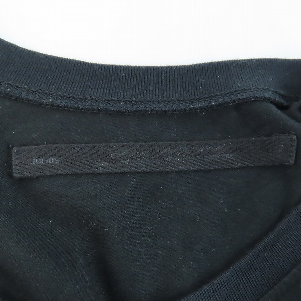 実際に弊社で買取させて頂いたJULIUS/ユリウス 21AW SLIT LS T-SHIRTS Tシャツ 747cum9/3の画像 2枚目