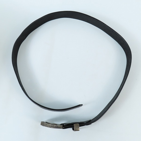 実際に弊社で買取させて頂いたBACKLASH/バックラッシュ イタリアンダブルショルダーシワ加工プルアップ レザーベルト 811-09の画像 7枚目