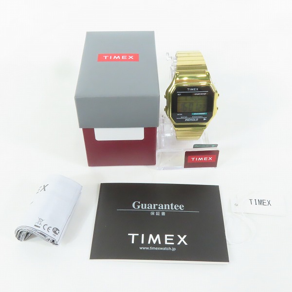 実際に弊社で買取させて頂いたTIMEX/タイメックス クラシック デジタルウォッチ/腕時計 T78677の画像 6枚目