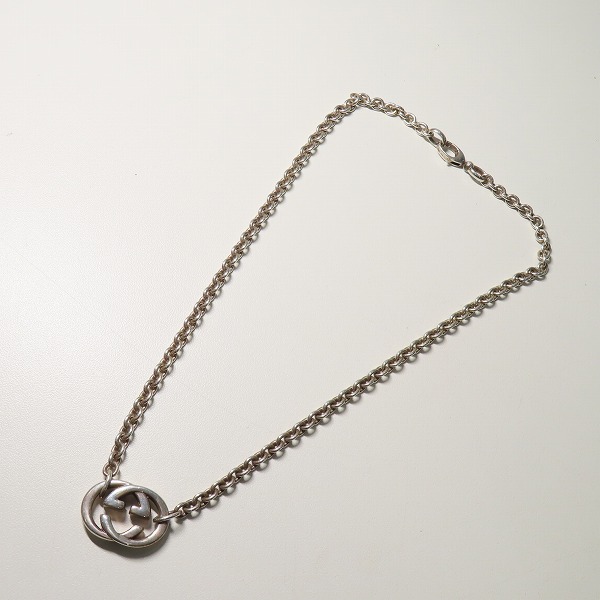 実際に弊社で買取させて頂いたGUCCI/グッチ GGロゴ ネックレスの画像 7枚目