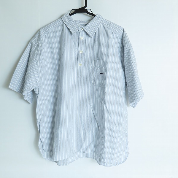 実際に弊社で買取させて頂いたDESCENDANT/ディセンダント ストライプ コットン 半袖シャツ/2