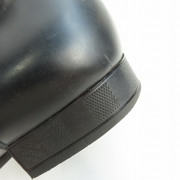 実際に弊社で買取させて頂いたLOUIS VUITTON/ルイヴィトン サイドジップブーツ 6.5の画像 8枚目
