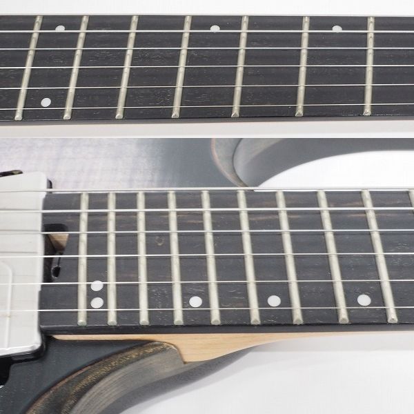 実際に弊社で買取させて頂いた★Ibanez/アイバニーズ RGDIM6FM/CLF FishmanセラミックマグネットPU搭載マルチスケール エレキギター ソフトケース付の画像 3枚目