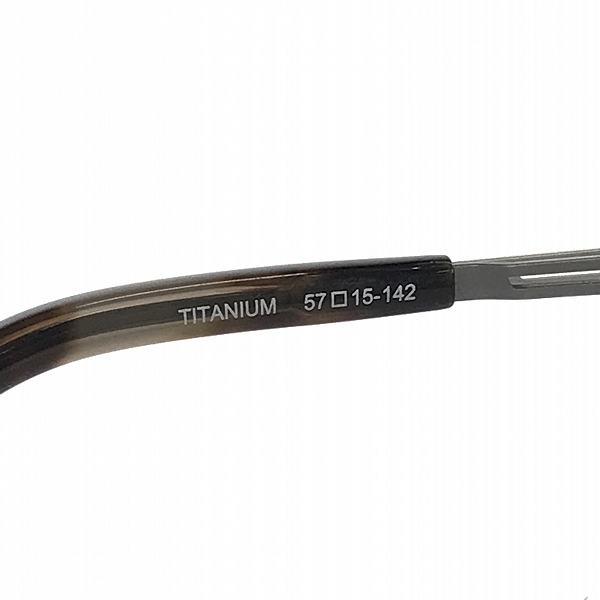 実際に弊社で買取させて頂いたSAMURAI SHO/サムライ翔 眼鏡/メガネフレーム/アイウェア SS-T115 #1の画像 6枚目