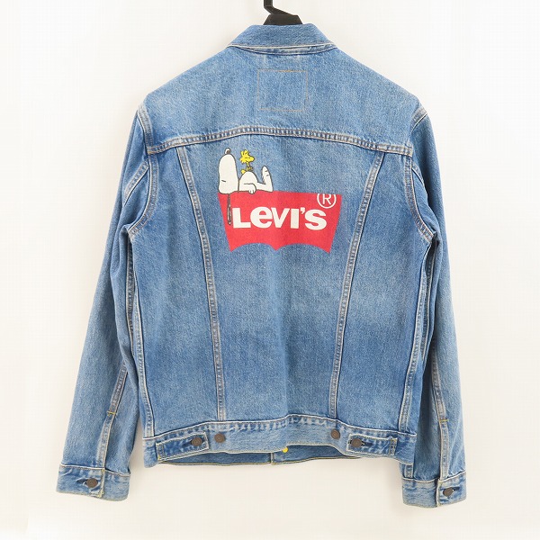 実際に弊社で買取させて頂いたLevi's×PEANUTS/リーバイス×ピーナッツ スヌーピー デニムジャケット 72334-0394/Mの画像 1枚目