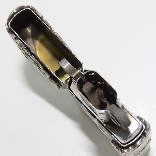 実際に弊社で買取させて頂いたZIPPO/ジッポー HARLEY DAVIDSON/ハーレーダビッドソン サイドメタル HDP-25/21年製の画像 5枚目