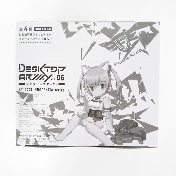 実際に弊社で買取させて頂いた【未開封】MegaHouse/メガハウス デスクトップアーミー VoL.6 イノセンティア 1BOX 4個入り
