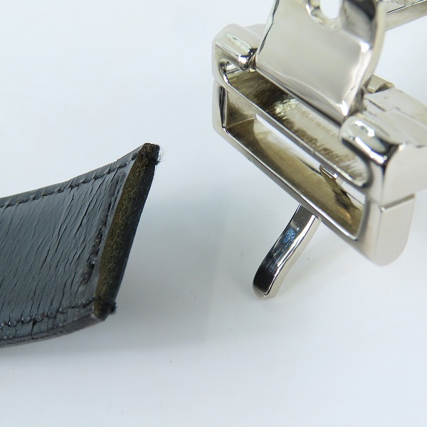 実際に弊社で買取させて頂いたBVLGARI/ブルガリ レザーベルト スクエアバックル の画像 4枚目
