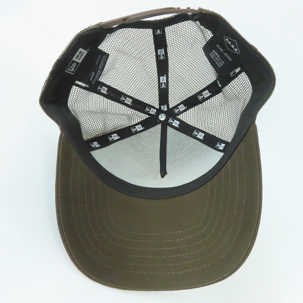 実際に弊社で買取させて頂いたF.C.Real Bristol×NEW ERA/F.Cレアルブリストル×ニューエラ メッシュ キャップ 茶 FCRB-202084の画像 5枚目