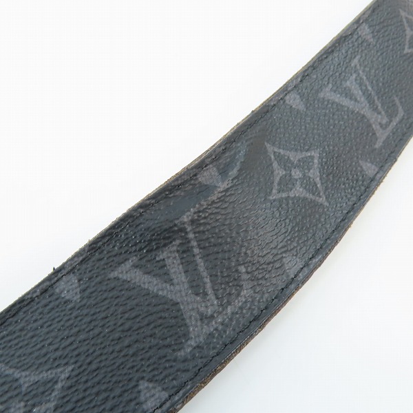 実際に弊社で買取させて頂いたLOUIS VUITTON/ルイヴィトン リバーシブル モノグラム エクリプス ベルト M9043 85/34の画像 4枚目