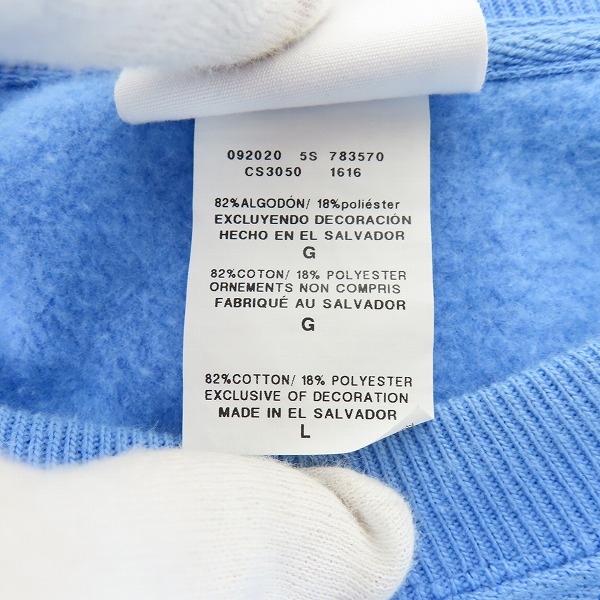 実際に弊社で買取させて頂いたChampion/チャンピオン スウェット/トレーナー 2XLの画像 3枚目