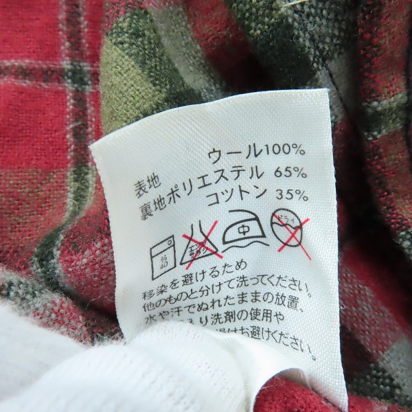 実際に弊社で買取させて頂いたPENDLETON/ペンドルトン チェック 長袖シャツ 胸ポケット Lの画像 4枚目