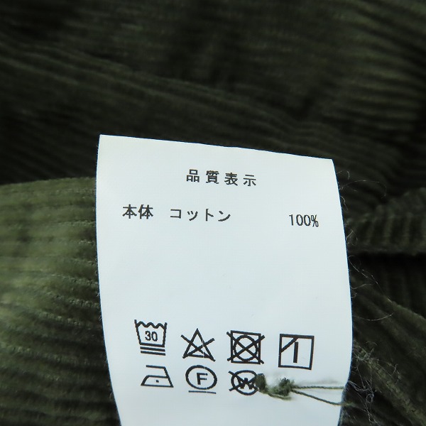 実際に弊社で買取させて頂いたDESCENDANT/ディセンダント コーデュロイパンツ/2の画像 4枚目