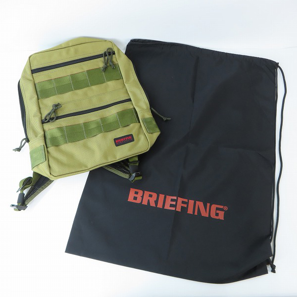 実際に弊社で買取させて頂いたBRIEFING/ブリーフィング SQ PACK SL/SQ バックパックSL/リュックの画像 6枚目