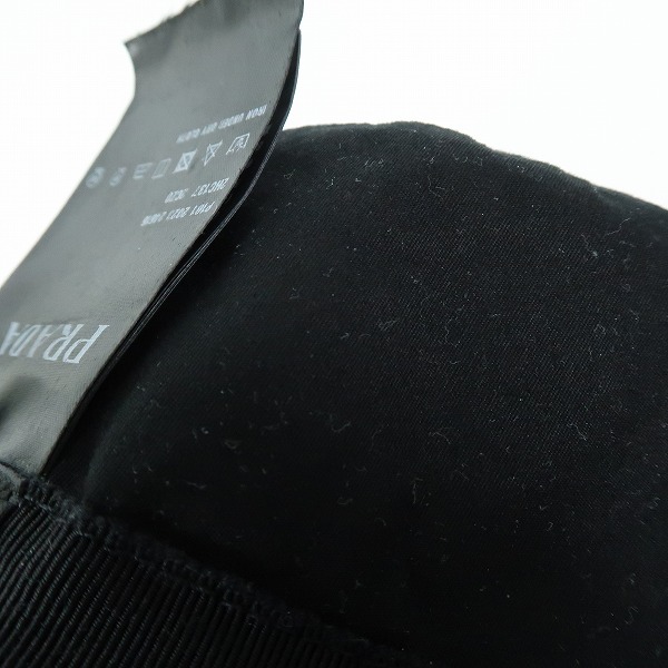 実際に弊社で買取させて頂いたPRADA/プラダ Re-nylon Bucket Hat/バケットハット 2HC137 2CZQの画像 8枚目