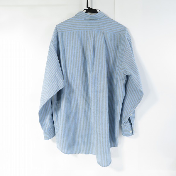 実際に弊社で買取させて頂いた【未使用】L.L.Bean×BEAMS/エルエルビーン×ビームス ロングスリーブ シャツ ストライプ 3175-1221 Lの画像 1枚目