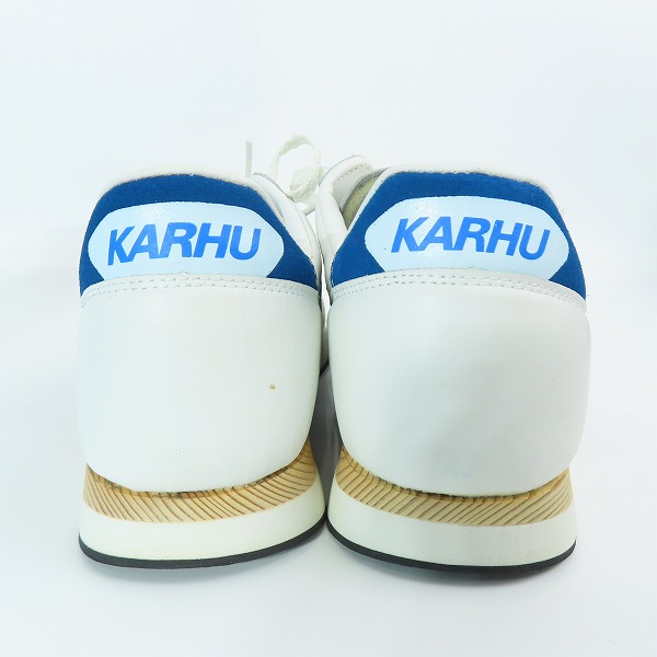 実際に弊社で買取させて頂いたKARHU/カルフ Fulcrum Star PUNLALIVE レザー スニーカー F802214/US8の画像 1枚目