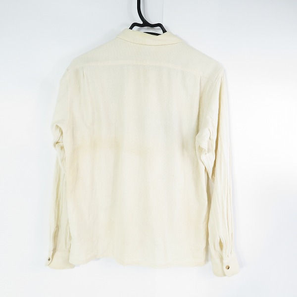 実際に弊社で買取させて頂いたRATS/ラッツ コットン 長袖 シャツ/Lの画像 1枚目