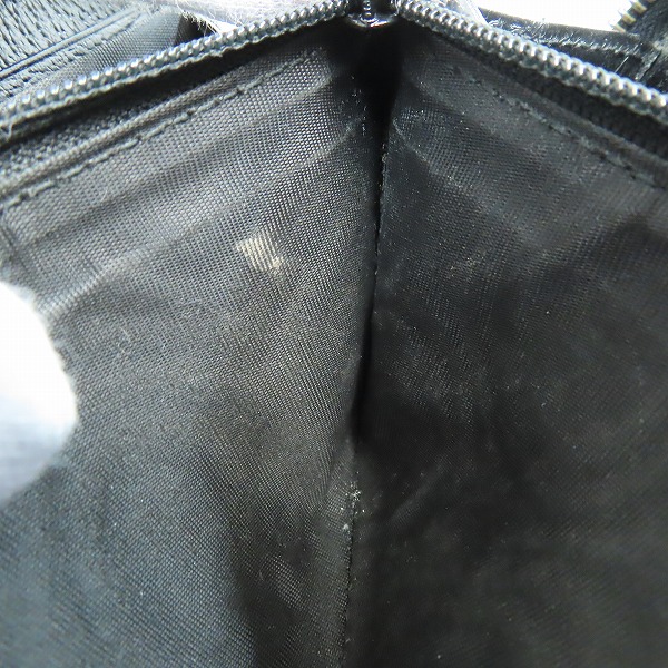 実際に弊社で買取させて頂いたGUCCI/グッチ ラウンドファスナー長財布 GGマーモントの画像 6枚目