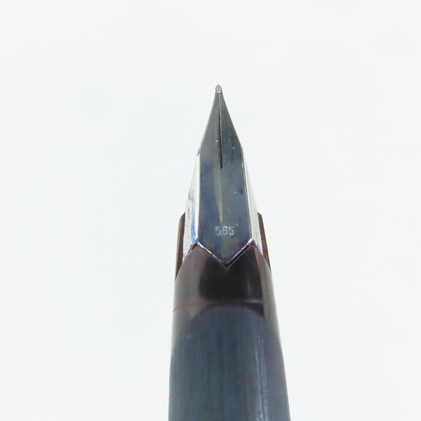 実際に弊社で買取させて頂いたMONTBLANC/モンブラン ペン先刻印 585 万年筆の画像 6枚目