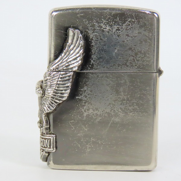 実際に弊社で買取させて頂いたZIPPO/ジッポー HARLEY-DAVIDSON/ハーレーダビッドソン サイド イーグルメタル貼り/1993年製の画像 1枚目