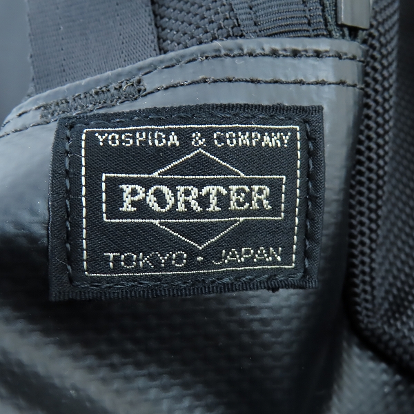 実際に弊社で買取させて頂いたPORTER/ポーター HEAT/ヒート リュックサック バックパック マグライト付き 703-06301の画像 5枚目