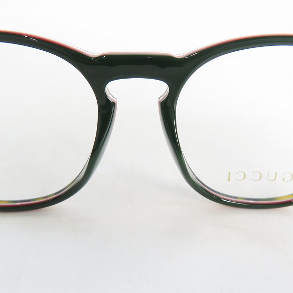 実際に弊社で買取させて頂いた(2)GUCCI/グッチ メガネフレーム アイウェア GG0273O-002の画像 3枚目