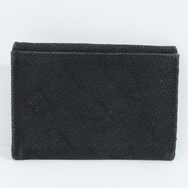 実際に弊社で買取させて頂いたBVLGARI/ブルガリ 財布 二つ折り財布 ブラックの画像 1枚目