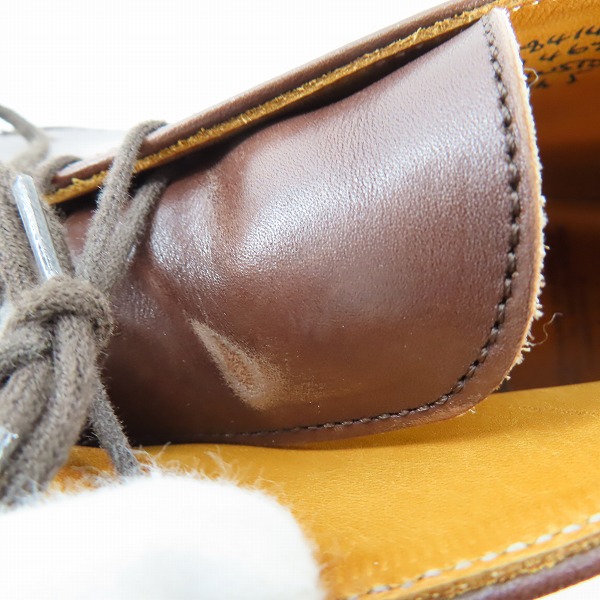 実際に弊社で買取させて頂いたTrickers/トリッカーズ ウィンストン チャッカブーツ 7468/7.5の画像 7枚目