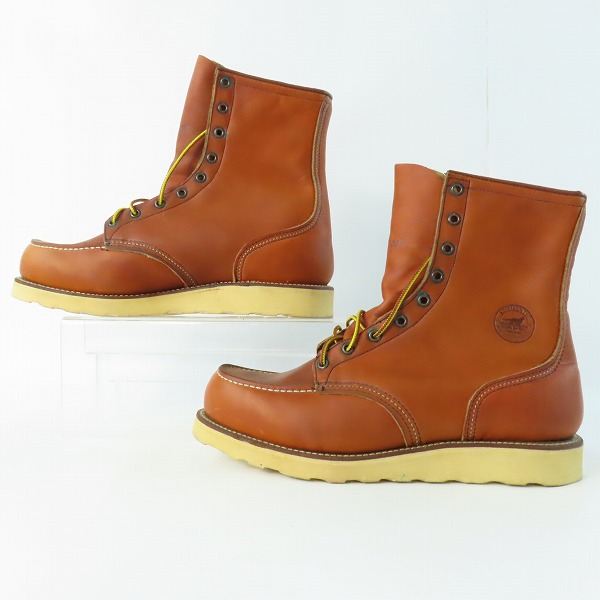 実際に弊社で買取させて頂いたRED WING/レッドウィング 犬刻印 アイリッシュセッター ブーツ 879/11EEの画像 3枚目