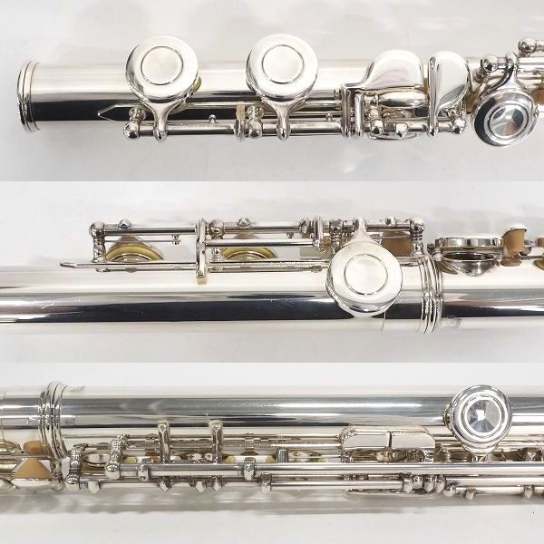 実際に弊社で買取させて頂いたYAMAHA/ヤマハ YFL211/YFL-211 フルート Eメカ付 日本製 ハードケース・ケースカバー付の画像 4枚目