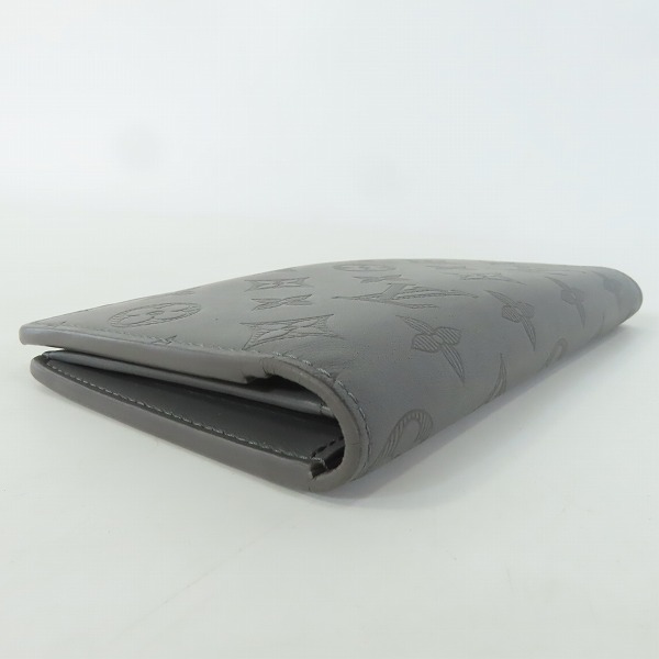 実際に弊社で買取させて頂いたLOUIS VUITTON/ルイヴィトン ポルトフォイユブラザ モノグラム シャドウ 二つ折り 長財布 M81335 の画像 2枚目