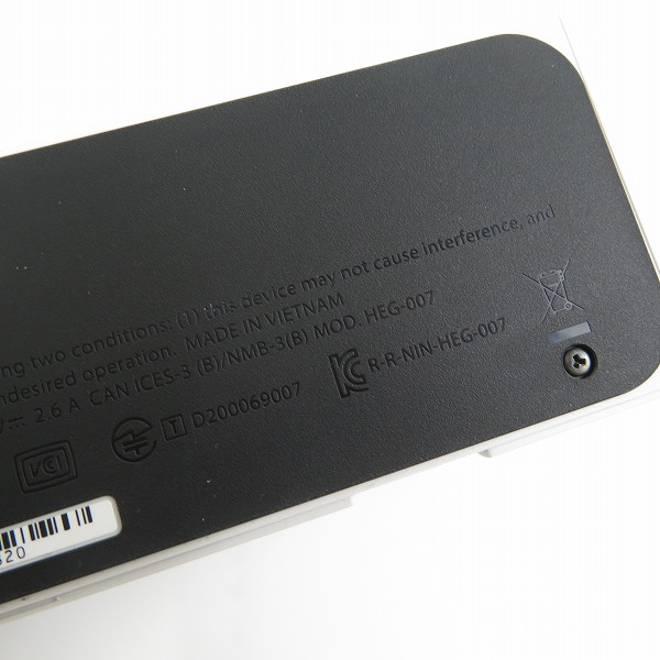 実際に弊社で買取させて頂いた任天堂 Nintendo switch/ニンテンドースイッチ 有機ELモデル用 ドック ホワイト HEG-007/アダプター/HDMIケーブル 付きの画像 7枚目
