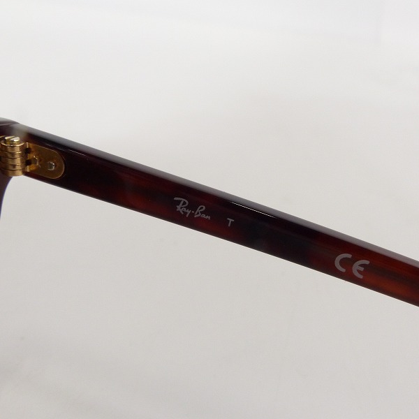 実際に弊社で買取させて頂いたRay-Ban/レイバン CLUB MASTER/クラブマスター サングラス/アイウェア RB3016 990/7Qの画像 3枚目