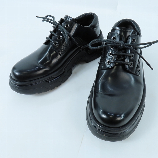 実際に弊社で買取させて頂いたGIORGIO ARMANI/ジョルジオアルマーニ レザー スニーカー X2C639/6