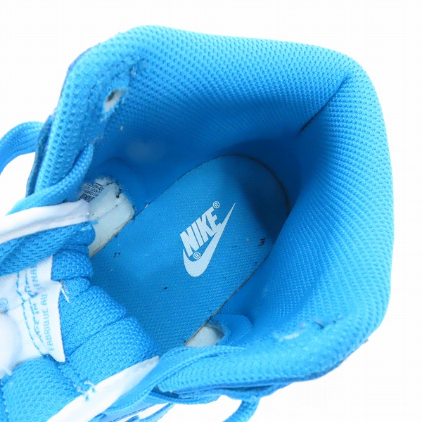 実際に弊社で買取させて頂いたNIKE/ナイキ DUNK HIGH RETRO Championship Blue ダンク DD1399-400/27.5の画像 4枚目