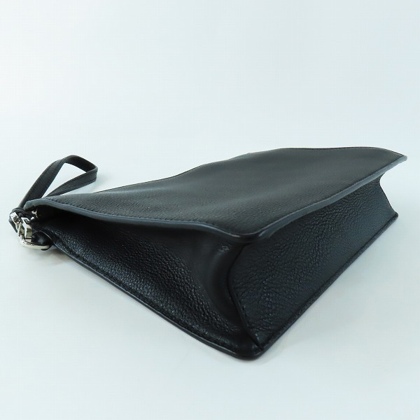 実際に弊社で買取させて頂いたPRADA/プラダ クラッチバッグ セカンドバッグ ブラック 2VF006の画像 2枚目