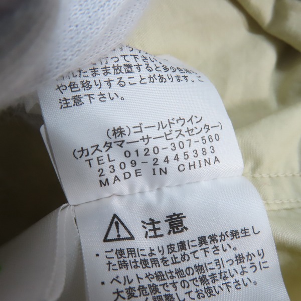 実際に弊社で買取させて頂いたTHE NORTH FACE/ノースフェイス コンパクトフーデッドベスト NP22335R M の画像 4枚目