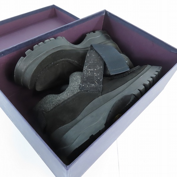 実際に弊社で買取させて頂いたPRADA/プラダ ベルクロ ビブラムソール スエードシューズ /7.5の画像 8枚目